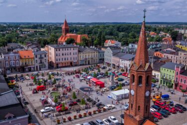 Wąbrzeźno. Plac jana Pawła II (2). Fot. Marcin Zduniak