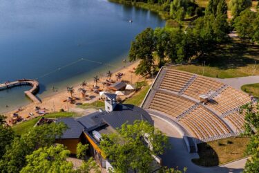 Wąbrzeźno. Plaża. Amfiteatr.kąpielisko. 2Fot. Marcin Zduniak
